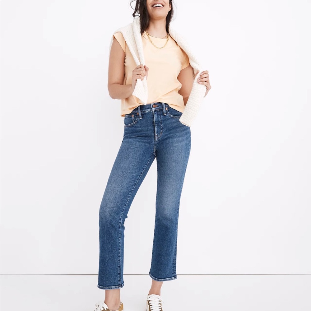 Madewell Cali Demi Boot Jeans Size 27